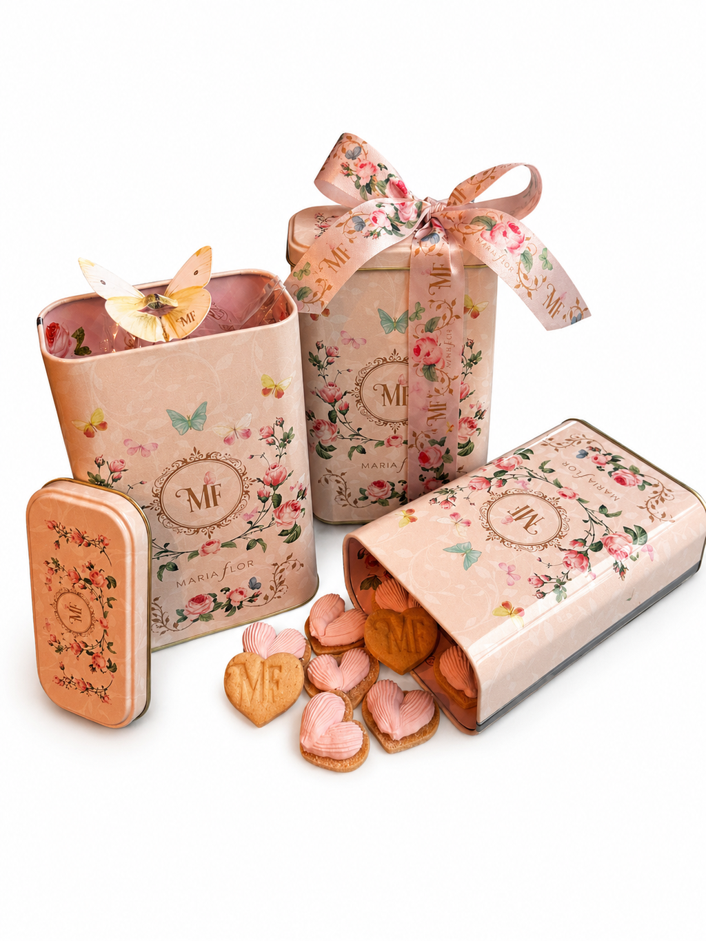 LATA DE BOLACHA - SUSPIRO SWEET HEART - G 120g