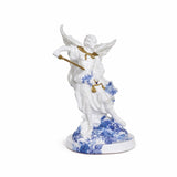ESTATUETA - ARCANJO MIGUEL FLORAL