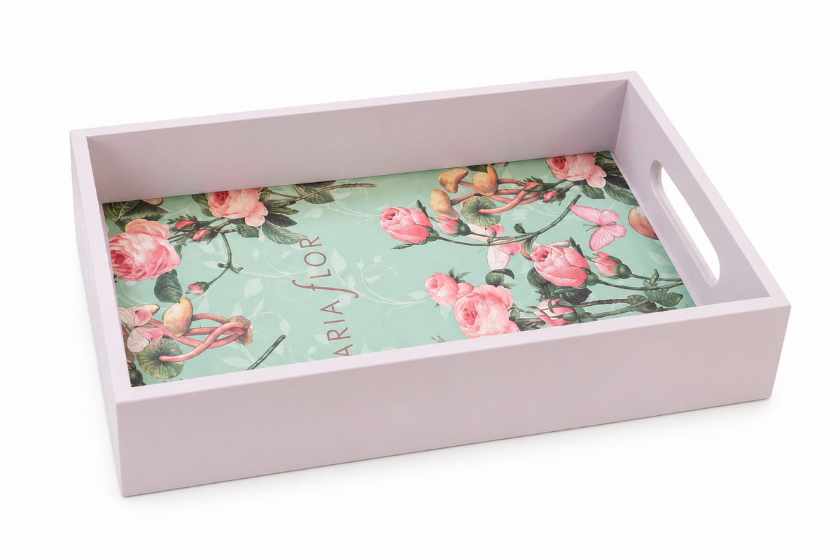 BANDEJA MDF MARIA FLOR