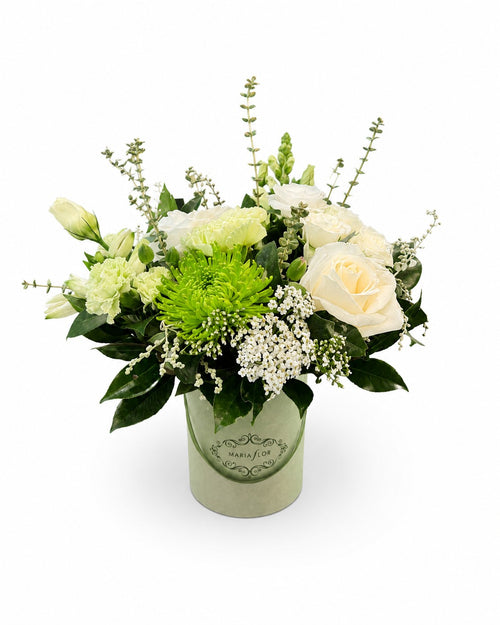 BAG BOUQUET – BRANCO E VERDE – M