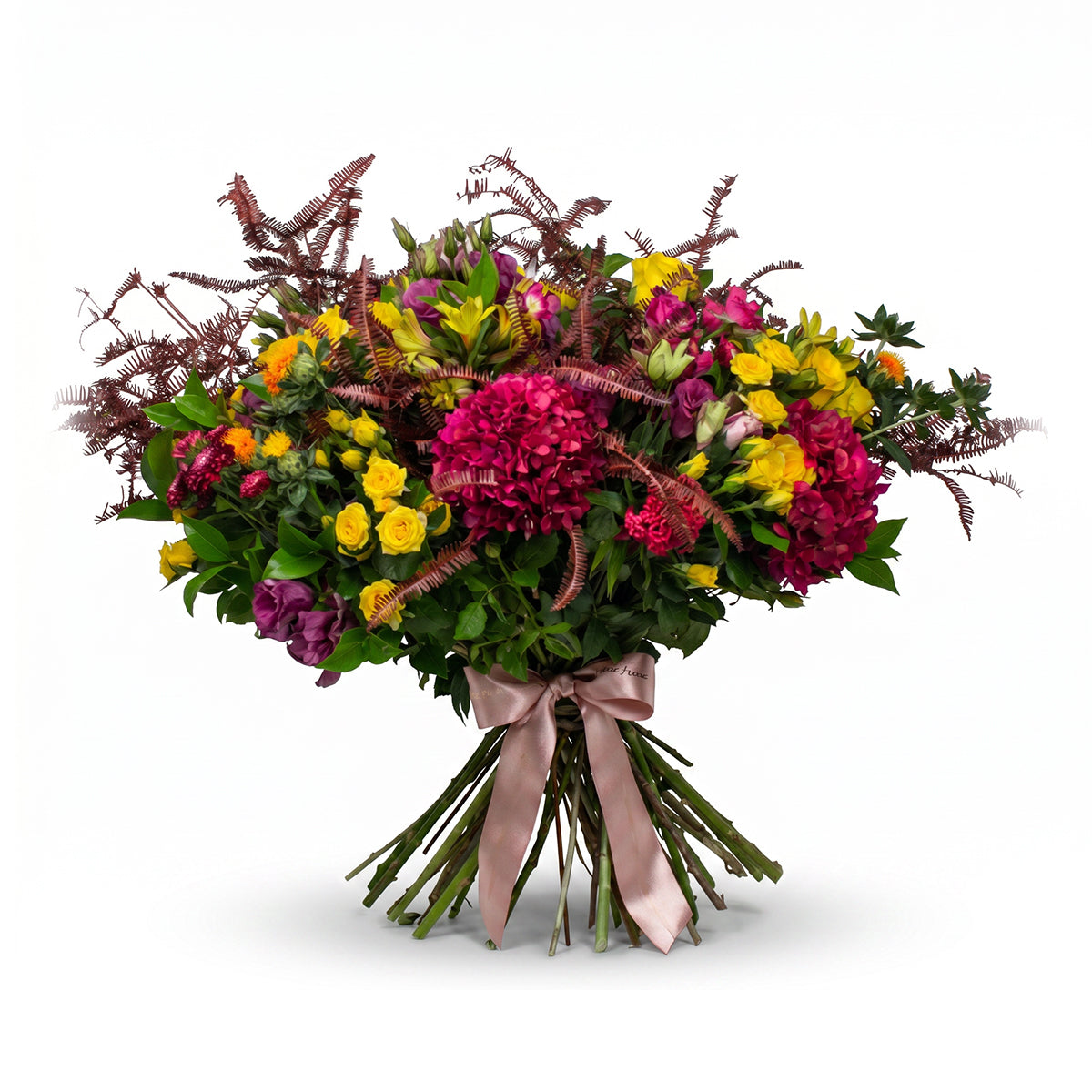 LONG BOUQUET – VERMELHO, PINK E AMARELO