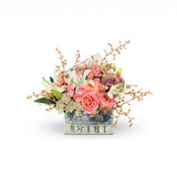 BOX – ROSA E BRANCO - GLASS P
