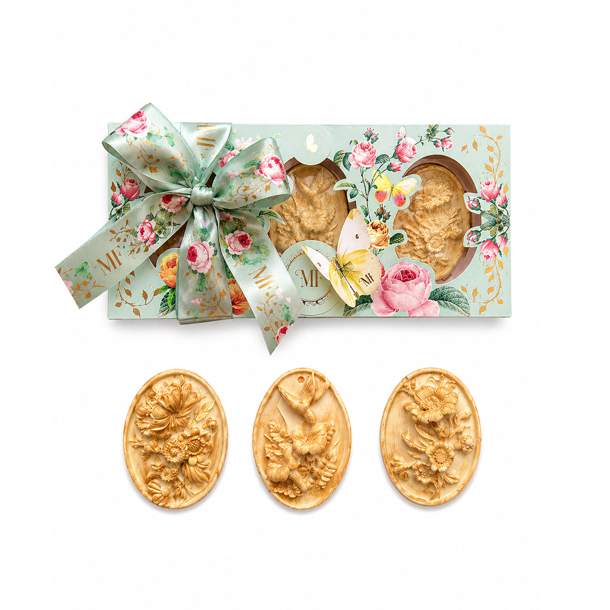 MEDALHA DE CHOCOLATE BRANCO
