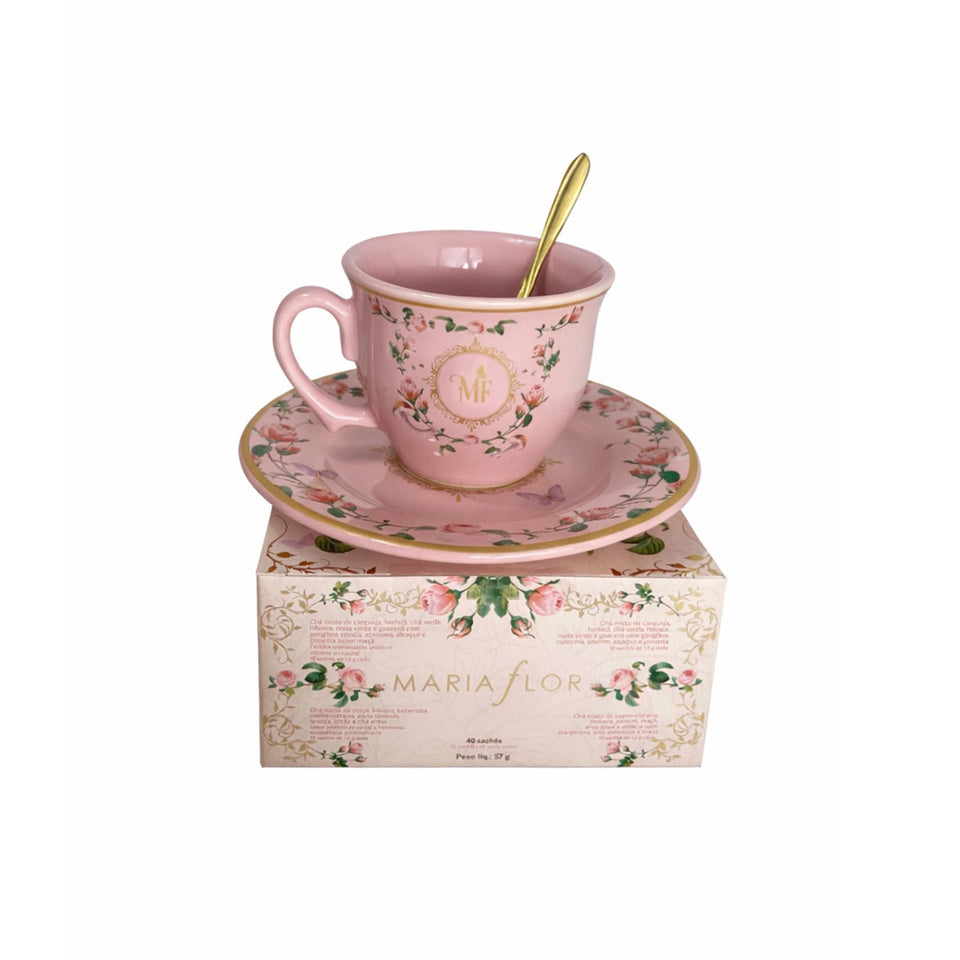 KIT CHÁ INVERNO + XÍCARA E COLHER