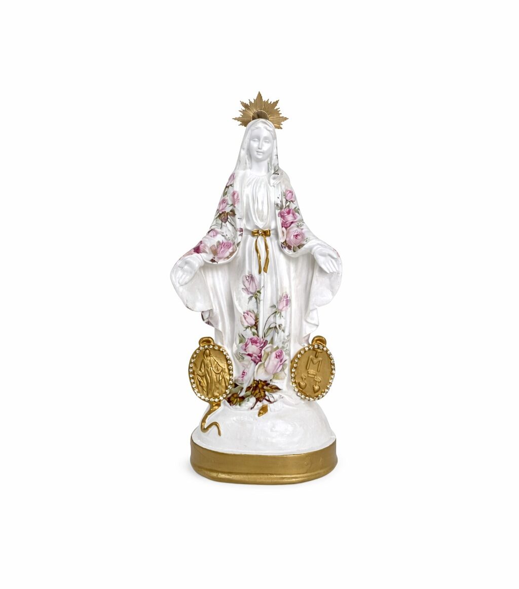 NOSSA SENHORA MEDALHA MILAGROSA FLORAL