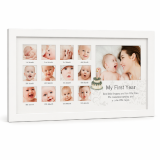 BABY MILESTONES FRAME - FAMILY EDITION